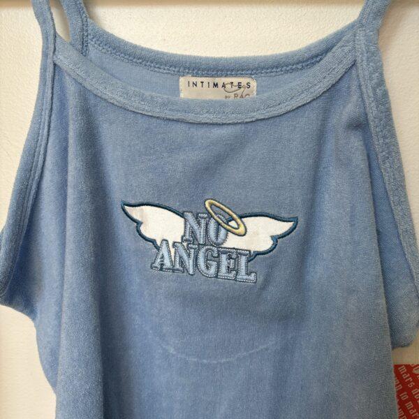 Y2K 'No Angel' Pajamas / Terry Cloth Lounge Set - Image 3