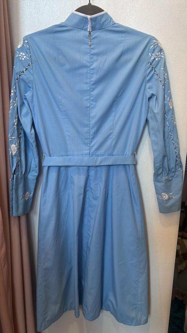 1960s-1970s Embroidered Long Sleeve Dress - Image 3