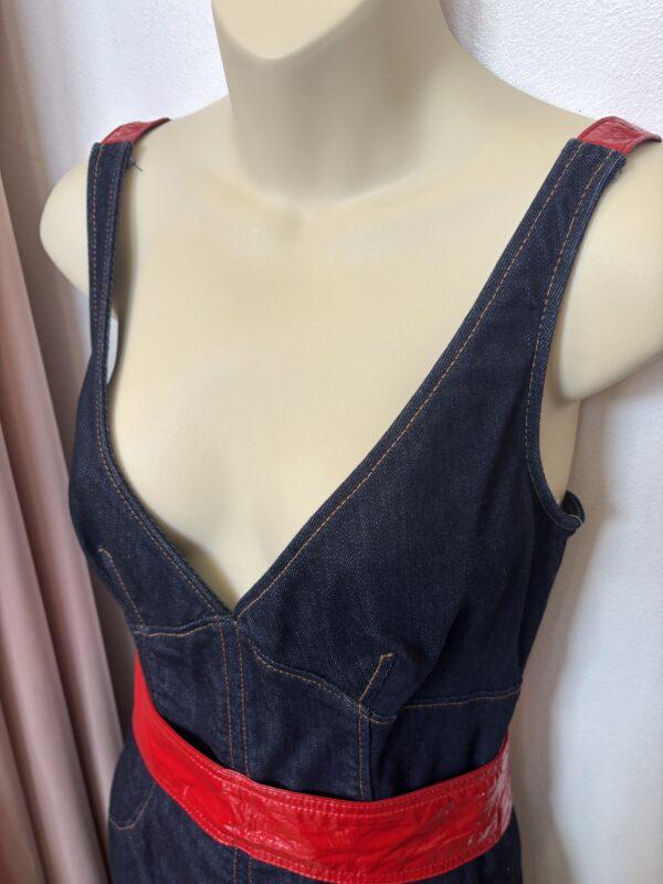 Y2K D&G Denim Bodycon Dress - Image 9