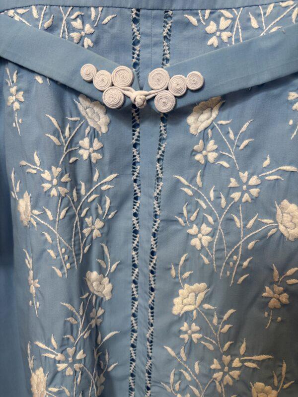 1960s-1970s Embroidered Long Sleeve Dress - Image 5