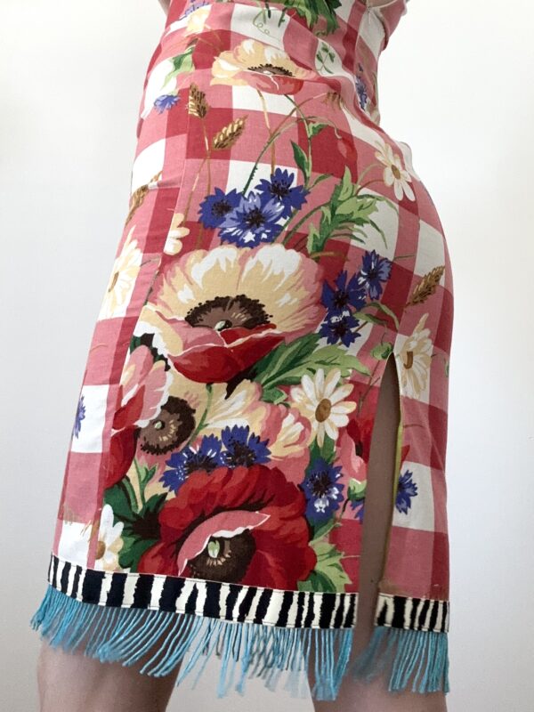 90s-Y2K Mica Strapless Dress - Image 2