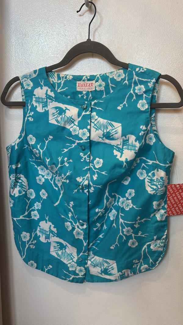 1960s Nalii Honolulu Sleeveless Top - Image 2