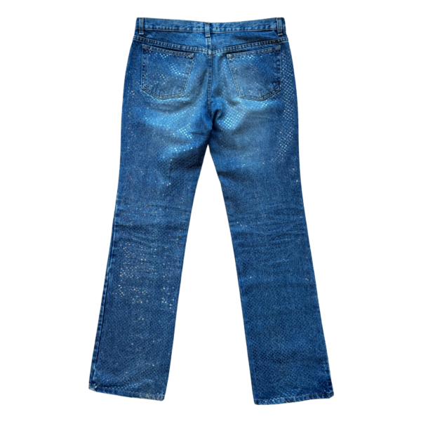 F/W 2002 - Vintage Roberto Cavalli Runway Sequin Jeans - Image 3