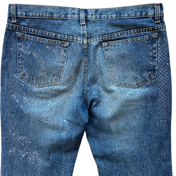 F/W 2002 - Vintage Roberto Cavalli Runway Sequin Jeans - Image 5