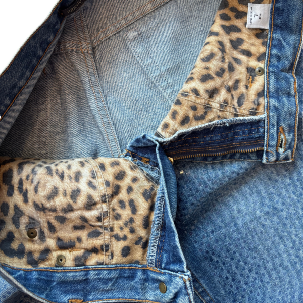 F/W 2002 - Vintage Roberto Cavalli Runway Sequin Jeans - Image 6