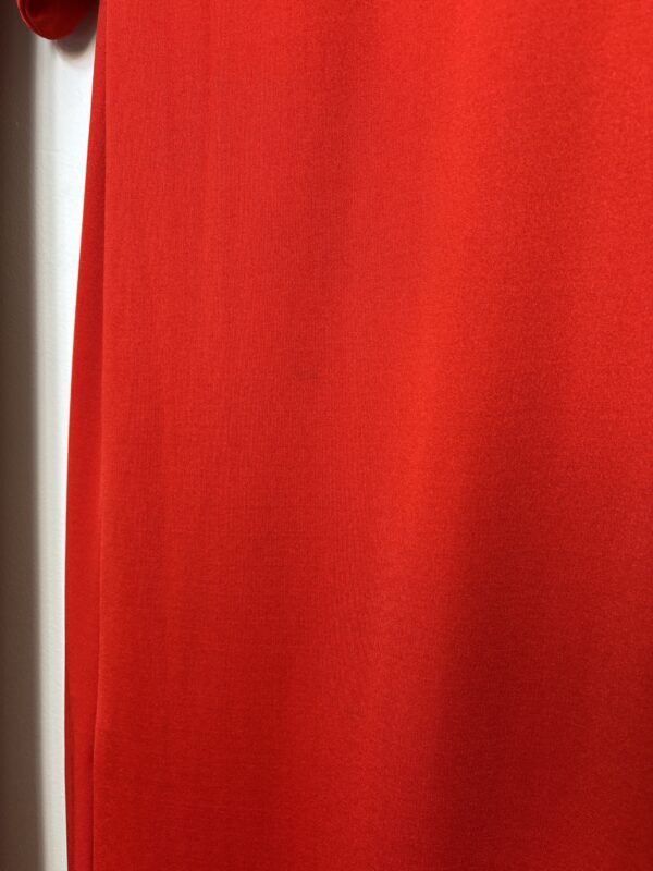 1970s Lanvin Boutique Red Dress - Image 9