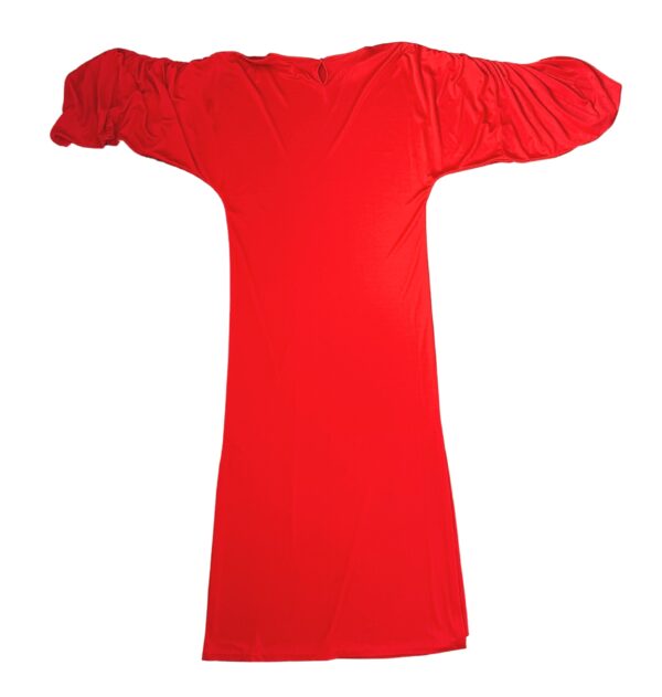 1970s Lanvin Boutique Red Dress - Image 6