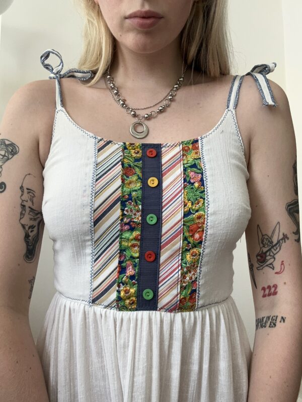 1970s Jonathan Logan Boho Maxi Dress - Image 3