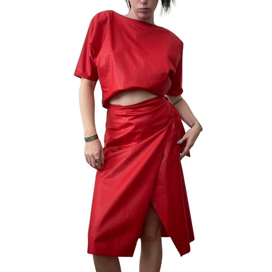 1980s Jackie Rogers Designer Two-Piece Set