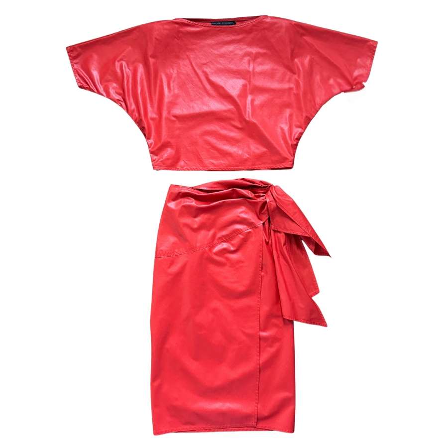 1980s Jackie Rogers Designer Two-Piece Set - Image 3