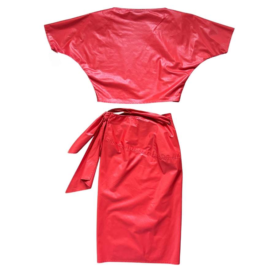 1980s Jackie Rogers Designer Two-Piece Set - Image 4