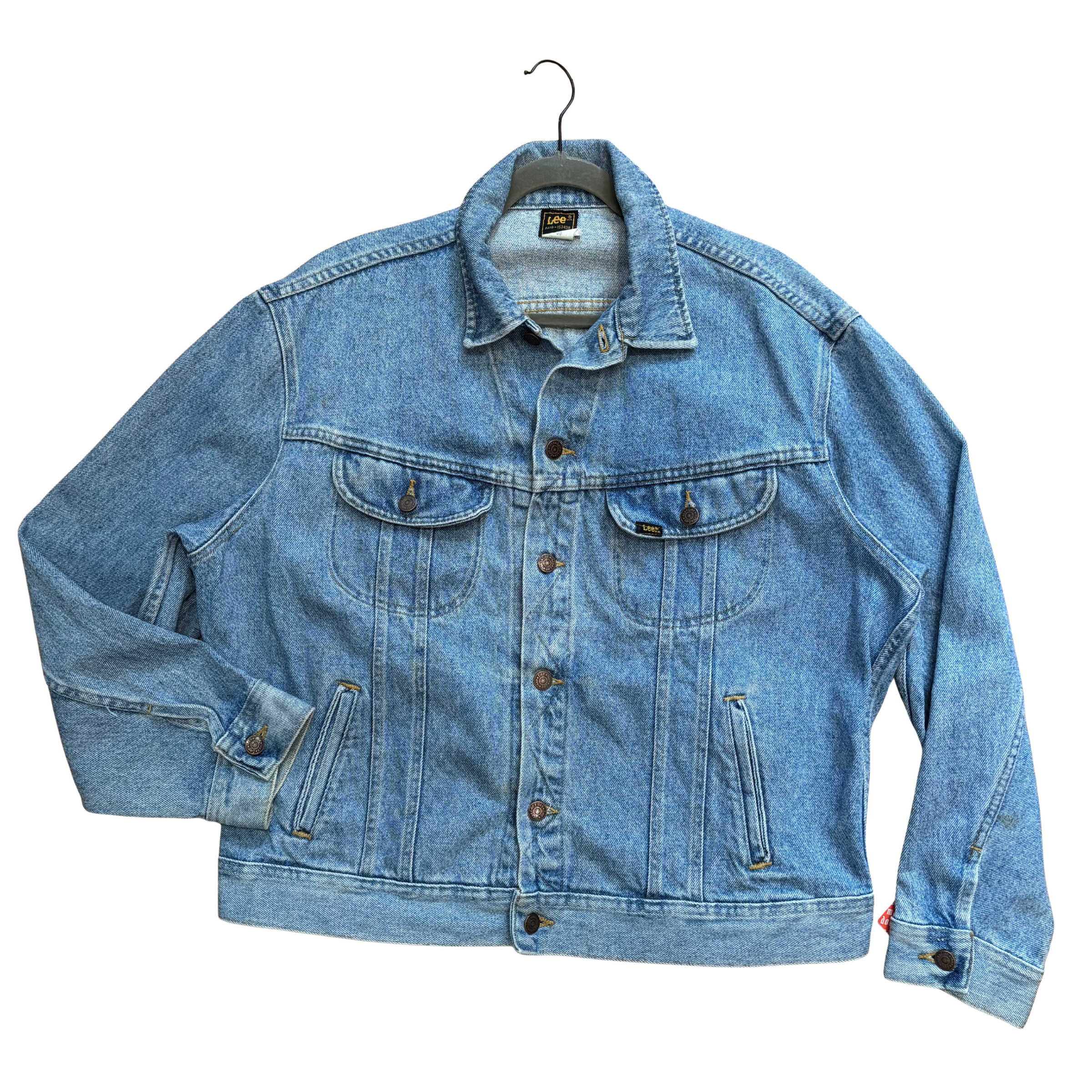 1980s Lee Denim Jacket with Custom Design