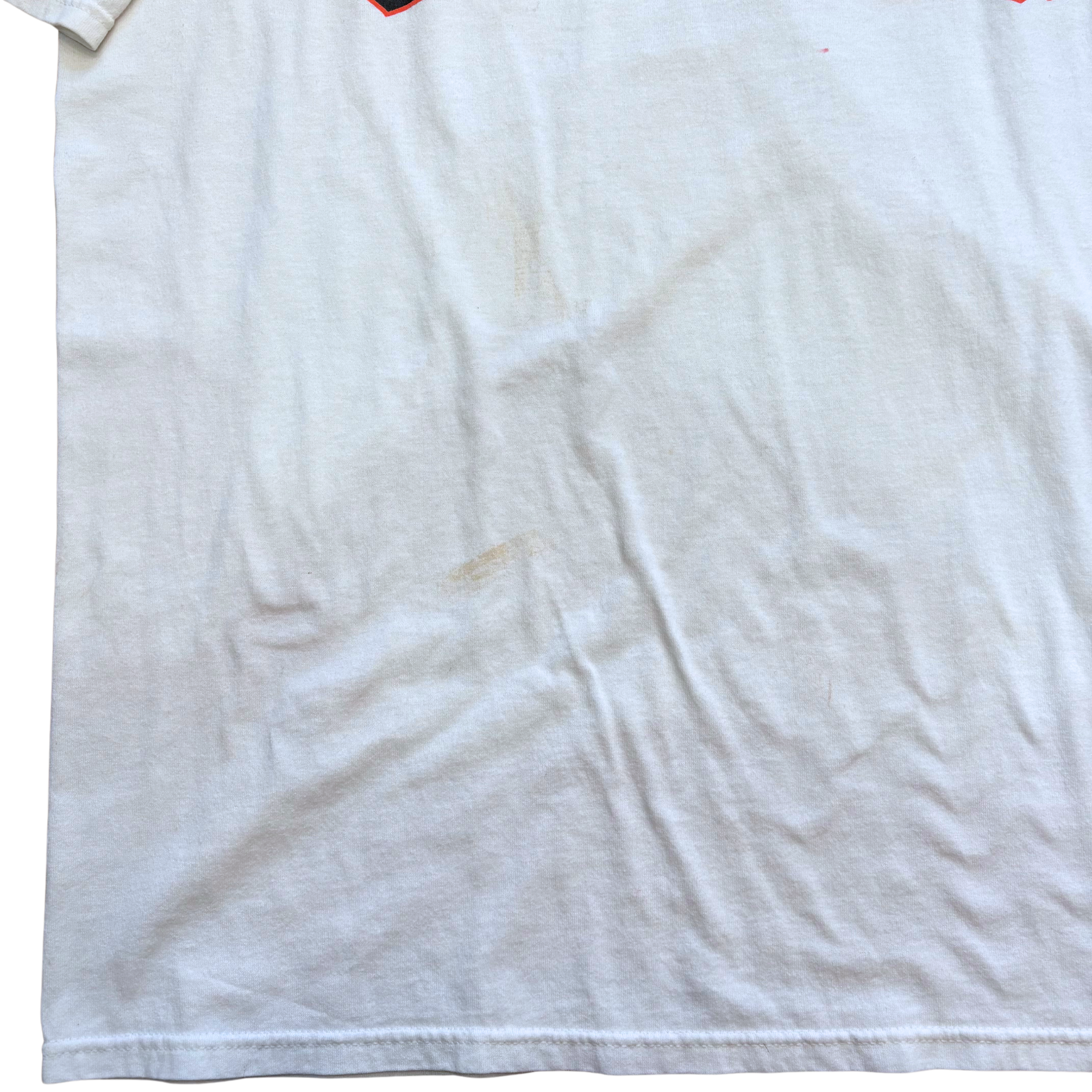 1990s Majestic San Fran Giants Henley T-shirt - Image 2