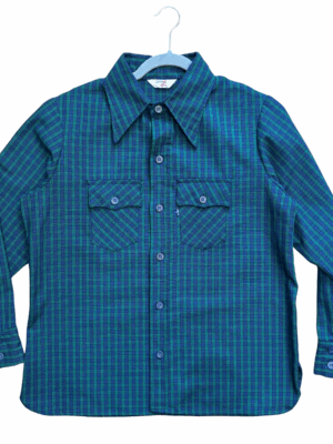 1970s Levis Men's or Unisex Twill Button-Down